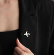 Personalized Name Pilot Jacket Lapel Pin