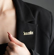 Personalized Nameplate Brooch and Company Name Badge