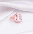 Rose Gold Solitaire Ring