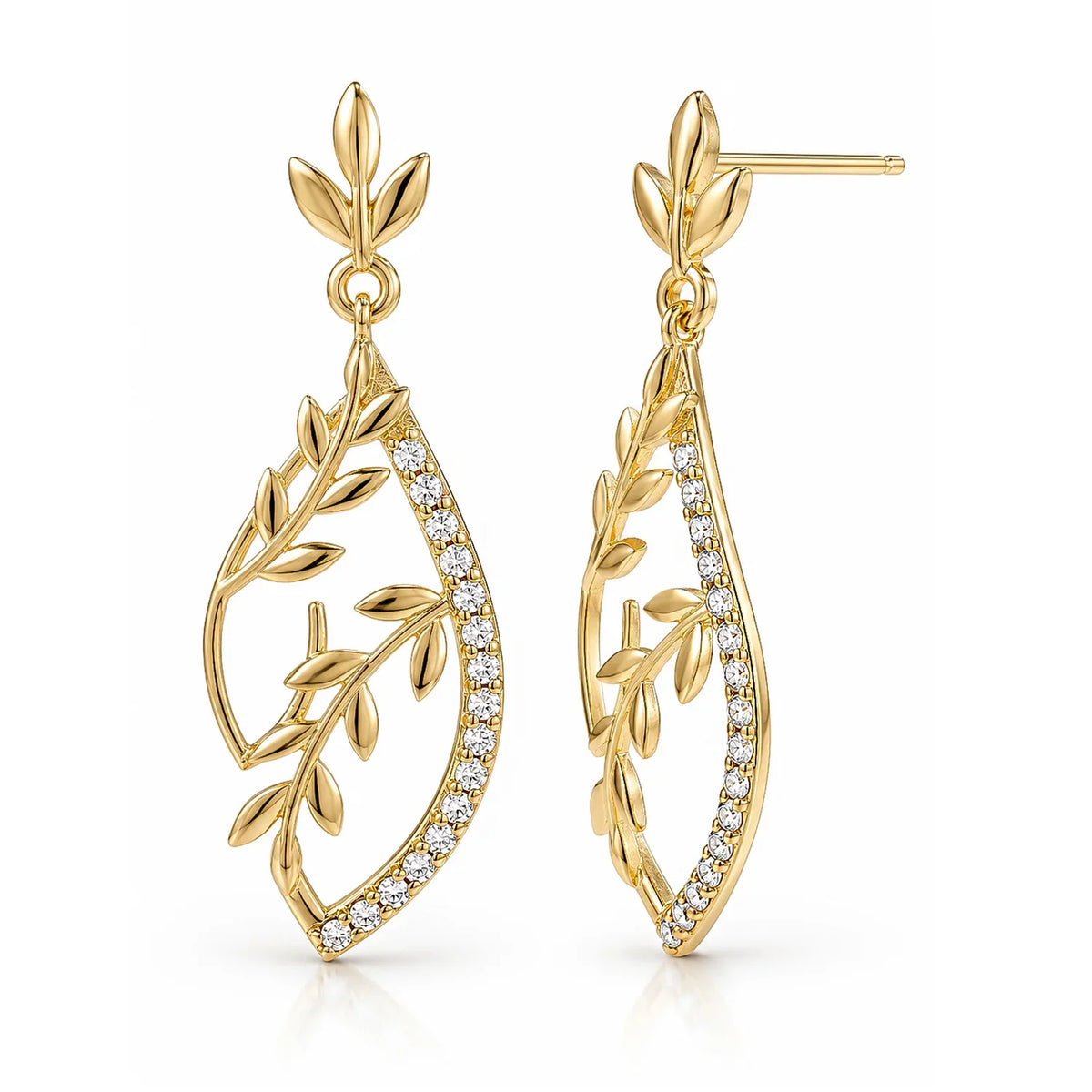 Leafy Affair Florielle Gleam Dangle Earrings