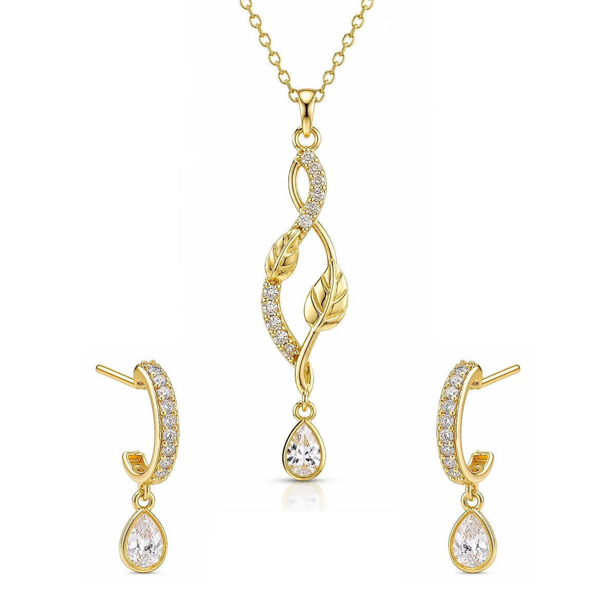 Leafy Affair Florielle Pendant Set