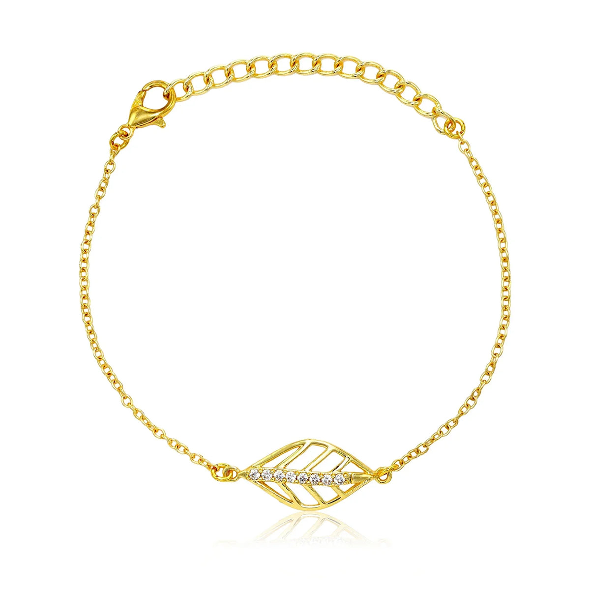 Leafy Affair Sylora Link Bracelet