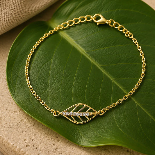 Leafy Affair Sylora Link Bracelet