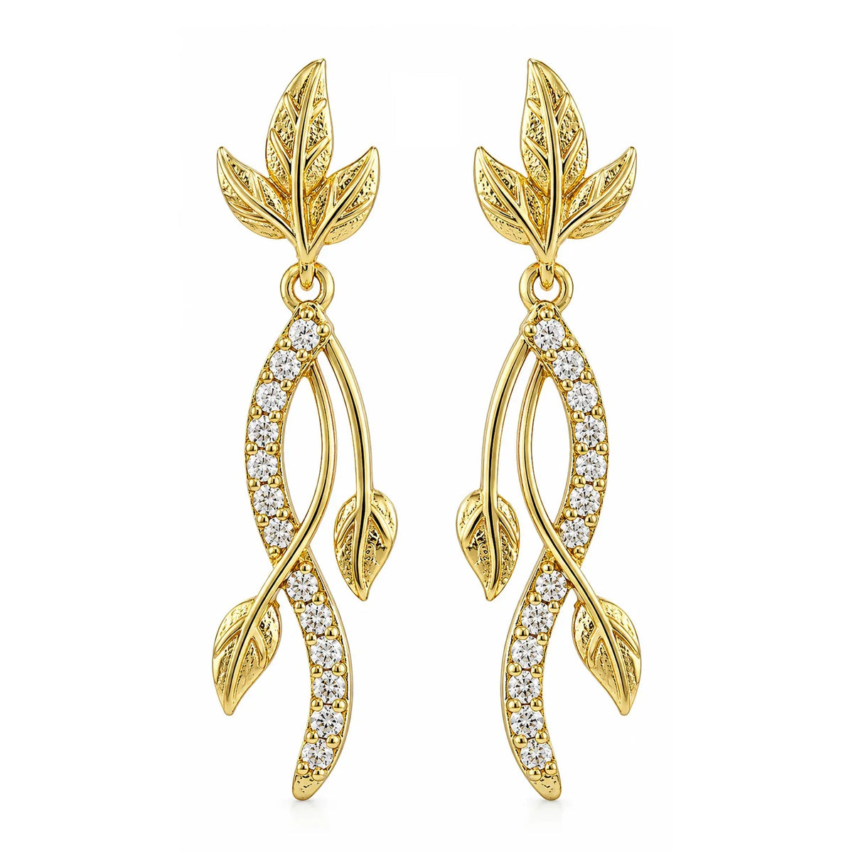 Leafy Affair Nivelle Dangle Earrings