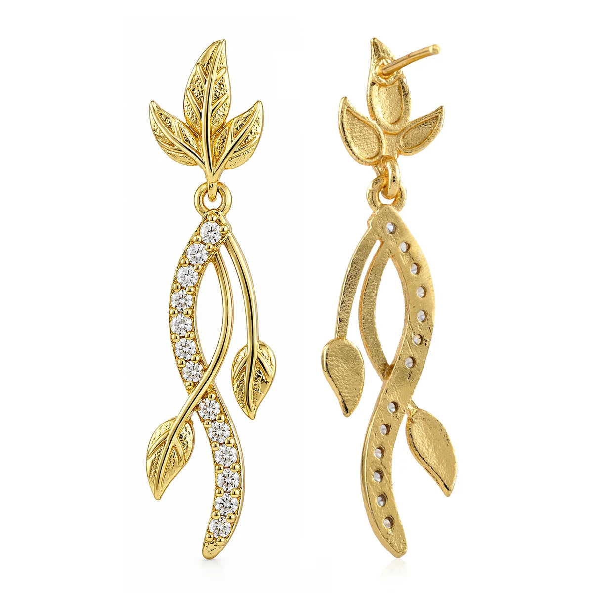 Leafy Affair Nivelle Dangle Earrings