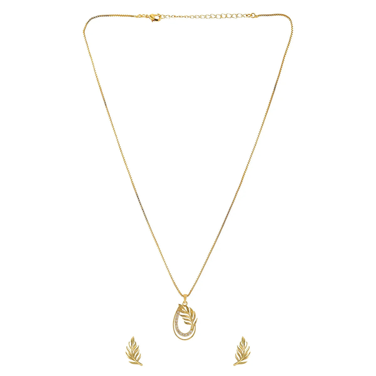 Leafy Affair Florielle Gleam Pendant Set