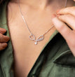 Custom Nurse Stethoscope Necklace with Personalized Name - Handcrafted Pendant for Medical Professionals - Ideal Gift for Graduation