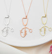 Personalized Stethoscope Necklace with Name, Nurse and Doctor Jewelry Gifts, Custom Stethoscope Pendant, Everyday Wear Medical Student Gifts