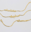 Name bracelet, gold bracelet, dainty bracelet, sterling silver, delicate bracelet, silver bracelet, initial bracelet, women bracelet, friend