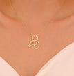 Custom Stethoscope Name Necklace, Medical Jewelry Gift for Nurse or Doctor, Unique Graduation Gift, Valentine's Day Gift