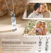 Personalised Eye Engraving Pendant With Chain