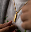 Personalised Cuboid Locket for Men