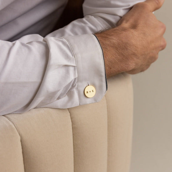 personalized Engraved Cufflinks - Jiva